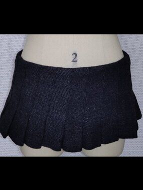 Micro mini pleated skirt | XS